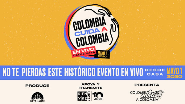 Detrás de cámaras de "Colombia cuida a Colombia"